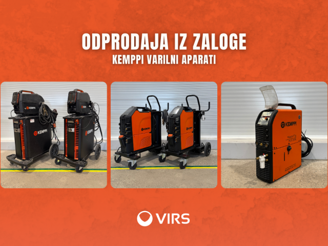 Odprodaja iz zaloge: Kemppi varilni aparati