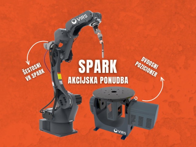SPARK akcija - celovita rešitev za robotsko varjenje