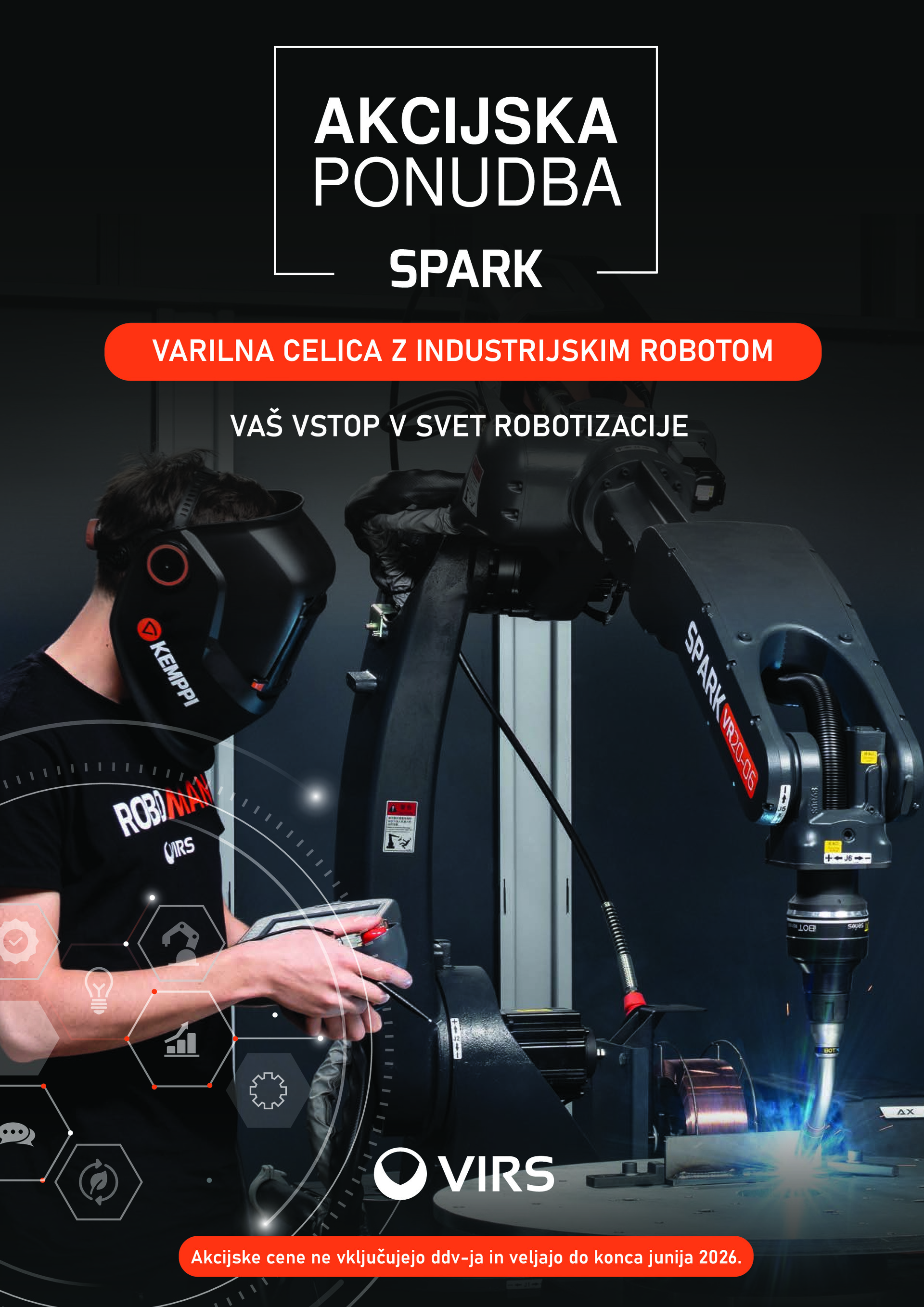 Robotska varilna celica Spark